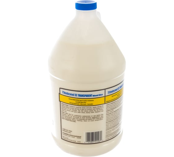 Столярный влагостойкий прозрачный клей Titebond II 1126