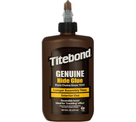 Протеиновый клей, эффект состарившегося дерева Titebond Liquid Hide Glue 5013