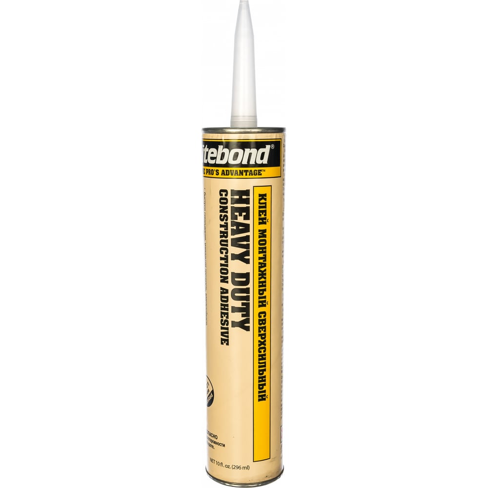 Сверхсильный монтажный клей Titebond Heavy Duty желтый картридж 5261 ...