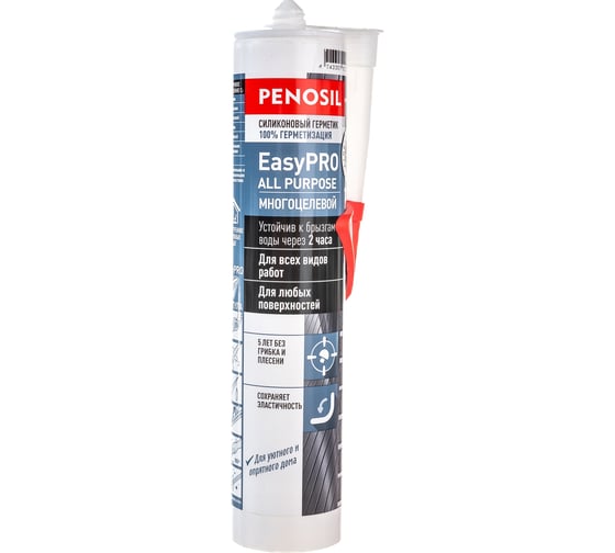 Силиконовый герметик Penosil Аll Purpose Silicon Sealant белый 310 мл H3701