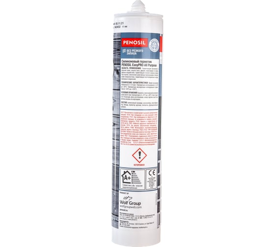 Силиконовый герметик Penosil Аll Purpose Silicon Sealant белый 310 мл H3701