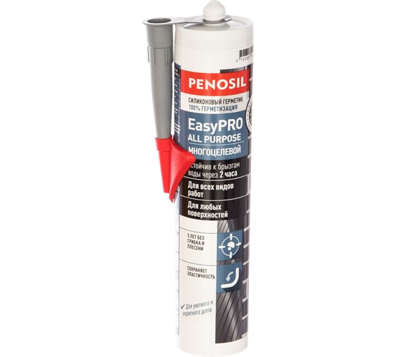 Силиконовый герметик Penosil Аll Purpose Silicon Sealant серый, 310 мл H3704