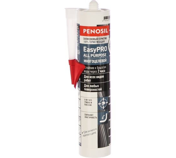 Силиконовый герметик Penosil Аll Purpose Silicon Sealant прозрачный, 310 мл H3702