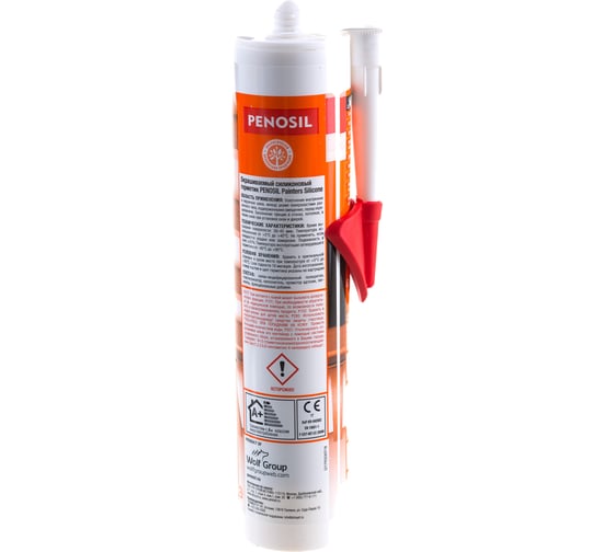 Силиконовый окрашиваемый герметик Penosil Painter`s Silicone Paintable Sealant 290 мл H3713