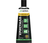 Контактный клей Кристалл,125мл, шоу-бокс ULTIMA UCONTGLK1256
