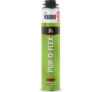 Эластичная монтажная пена KUDO Pur-o-flex профессиональная, всесезонная KUPP10FL35+