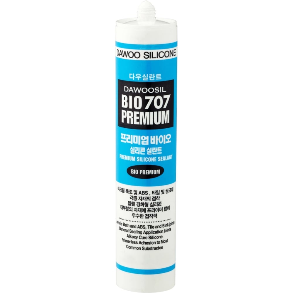 Силиконовый герметик Dawoo Sealant BIO Premium 707 белый SSI002W