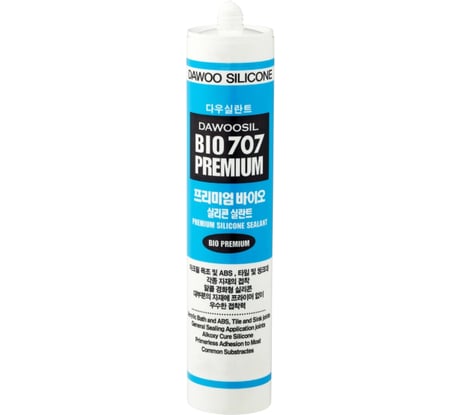 Силиконовый герметик Dawoo Sealant BIO Premium 707 белый SSI-002W