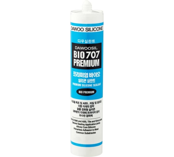 Силиконовый герметик Dawoo Sealant BIO Premium 707 белый SSI-002W