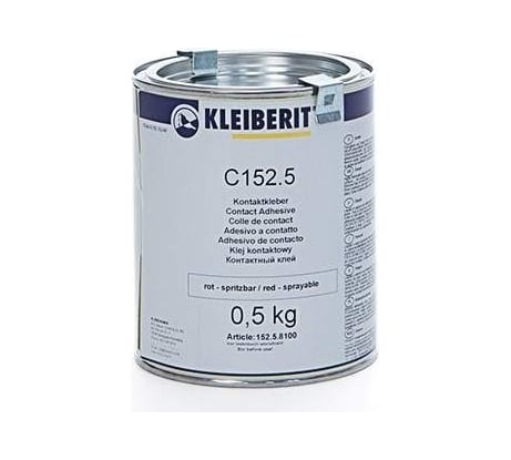 Контактный клей Kleiberit 152.5 0.5 кг, красный KLB0752/05
