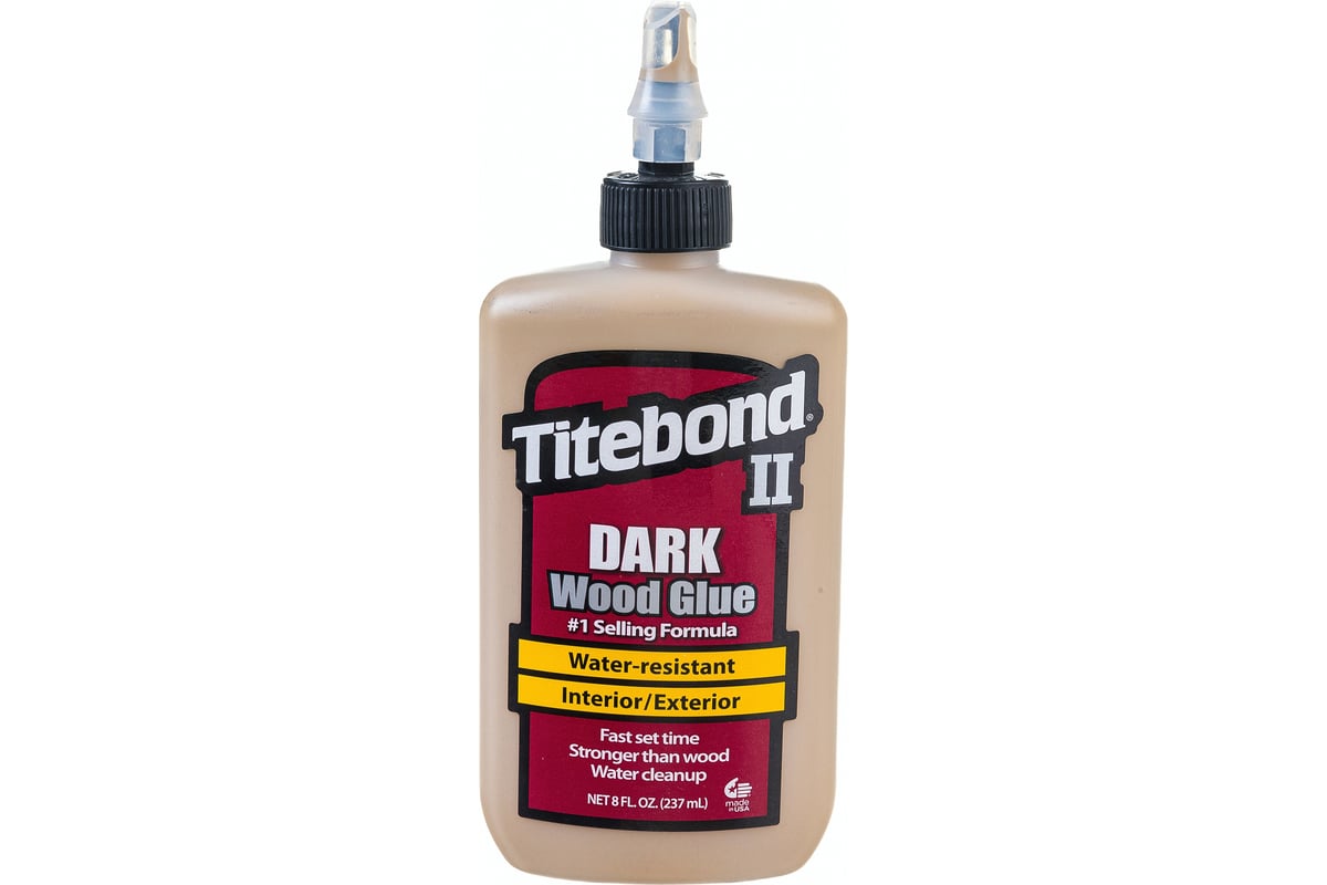 Titebond Dark Wood Glue клей для темных пород дерева 237 мл