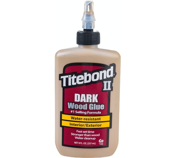 Клей для темных пород дерева Titebond Dark Wood Glue 3703