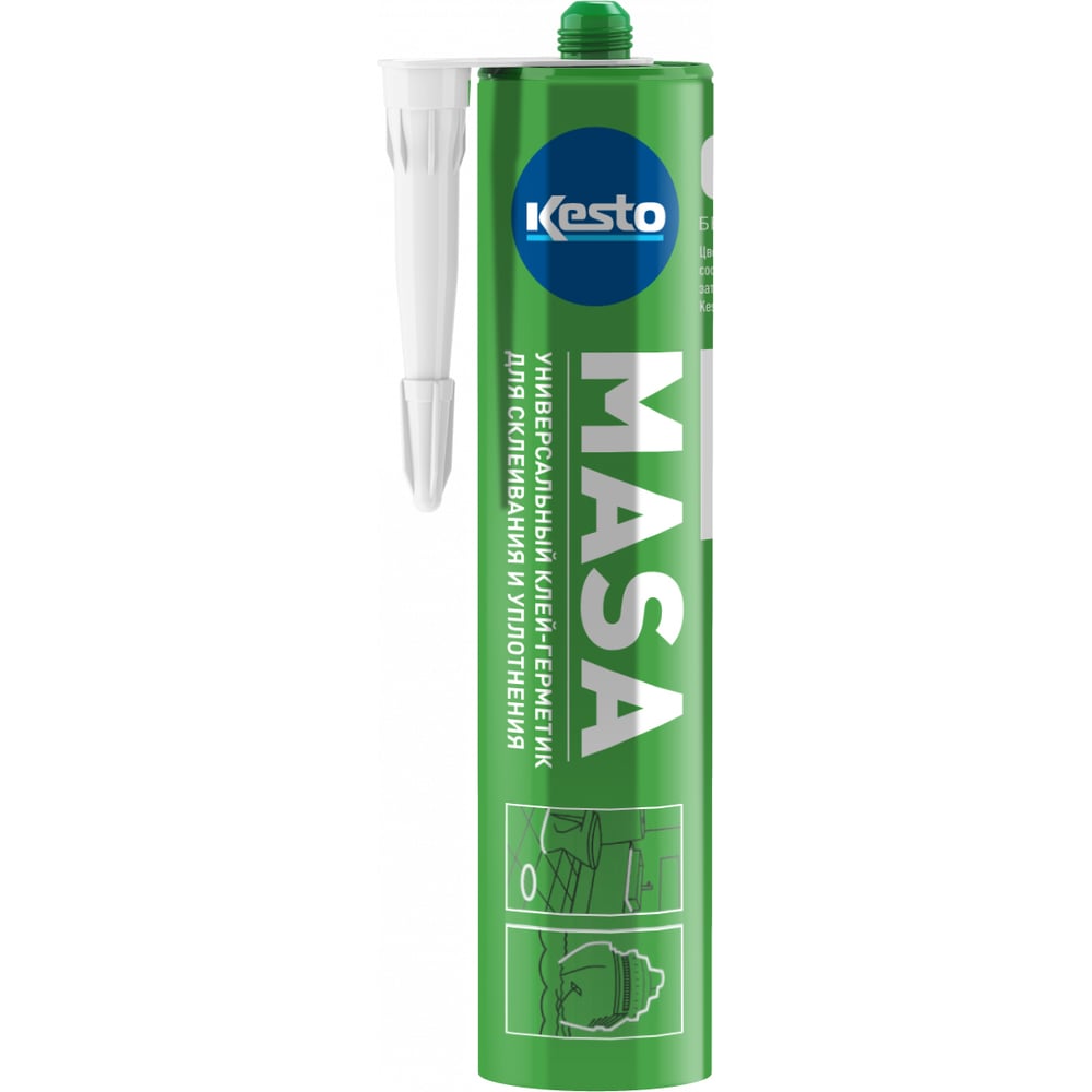 Клей-герметик Kesto Masa 44, 310 мл, сине-серый 79840 - выгодная цена ...