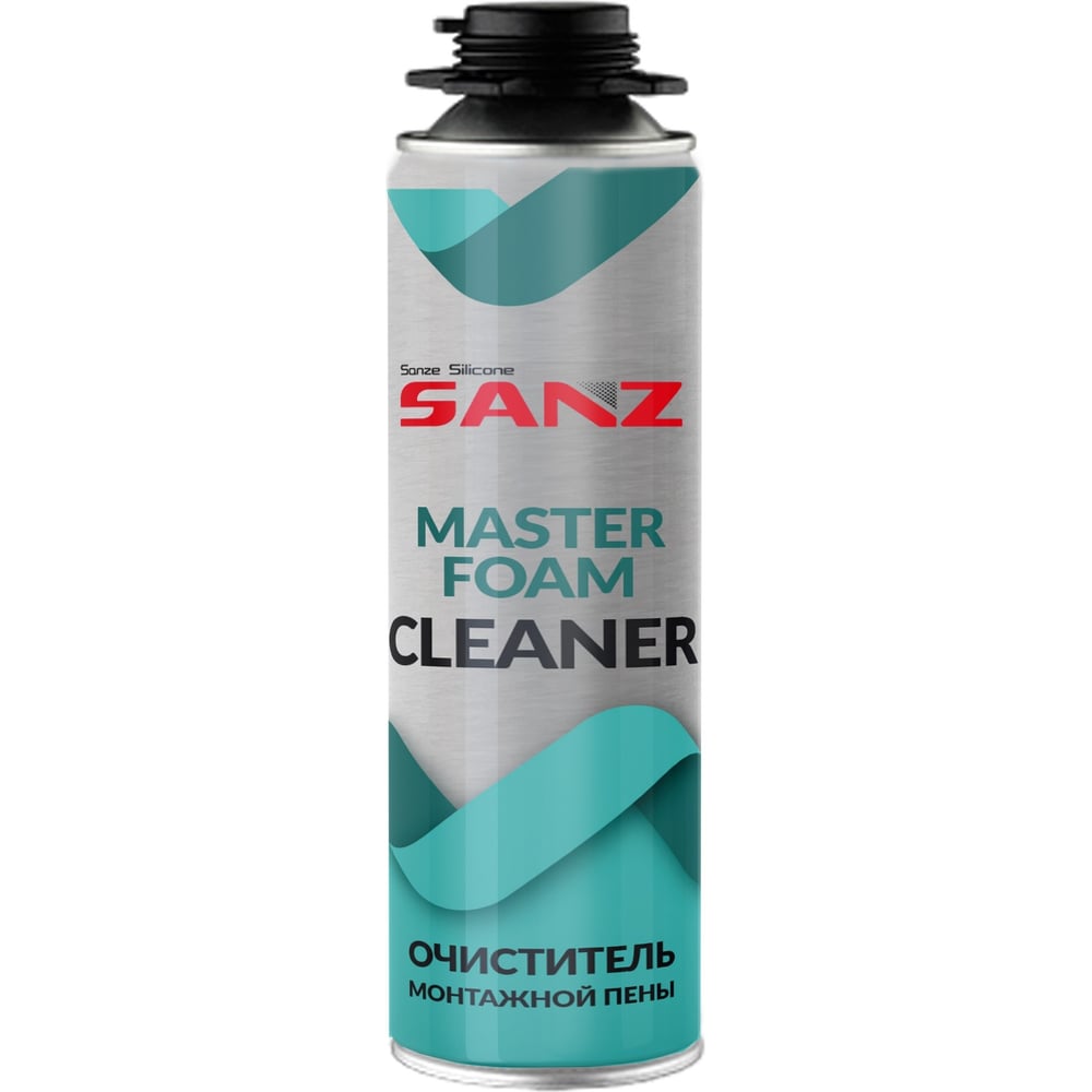 Очиститель монтажной пены SANZ foam cleaner, 500 мл PU-FOAM-Cleaner ...