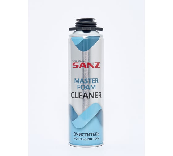 Очиститель монтажной пены SANZ foam cleaner, 500 мл PU-FOAM-Cleaner