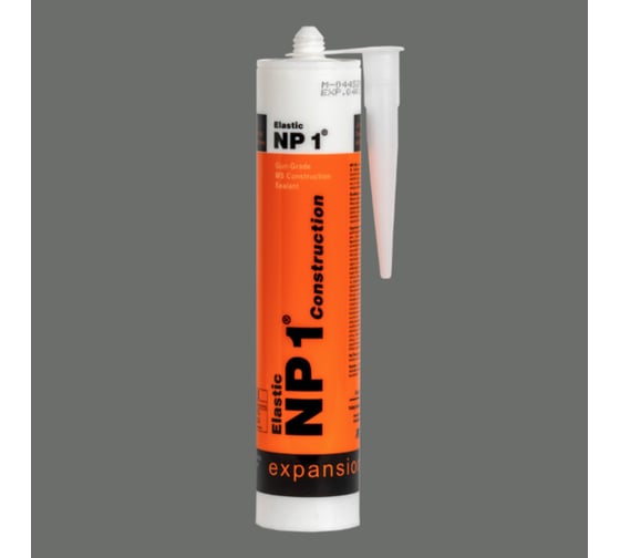 Клей-герметик YOLDAS Np1 elastic на основе MS-полимера, 290 мл, aluminum-grey (алюминиево-cерый) EL-NP1006A