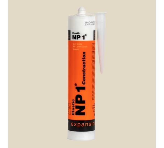 Клей-герметик YOLDAS Np1 elastic на основе ms-полимера, 290 мл, cream (кремовый) EL-NP1005C