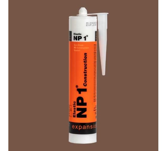 Клей-герметик YOLDAS Np1 elastic на основе ms-полимера, 290 мл, redwood tan (коричневый) EL-NP1008R