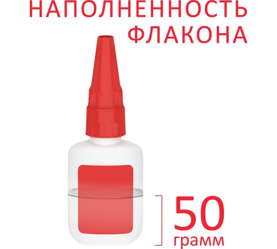 Набор Экспресс Супер клей + Ускоритель Контакт 200 мл + 50 г 25179