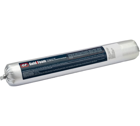Полиуретановый герметик GoldiFoam PU Sealant HM серый (RAL7040), 600мл, 136007040