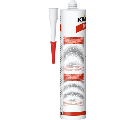 Силиконовый герметик KIM TEC антрацит 101е, 310 мл 02-01-49