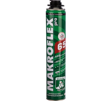 Монтажная пена Makroflex ShakeTec 65 проф 850 мл Б0022943