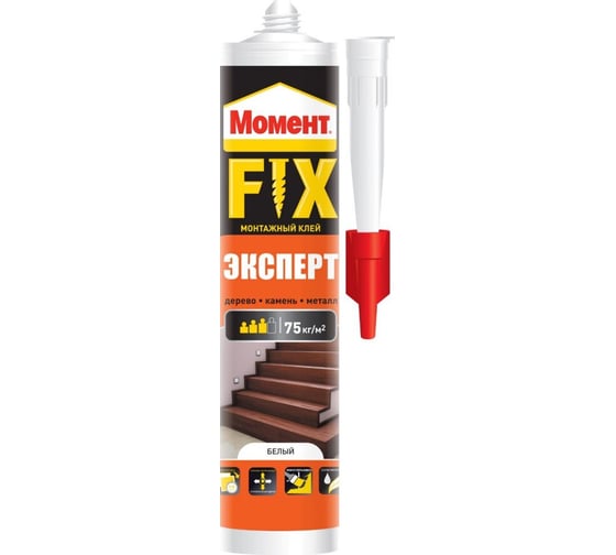 Монтажный клей МОМЕНТ FIX Эксперт 380 г Б0025179 2126035