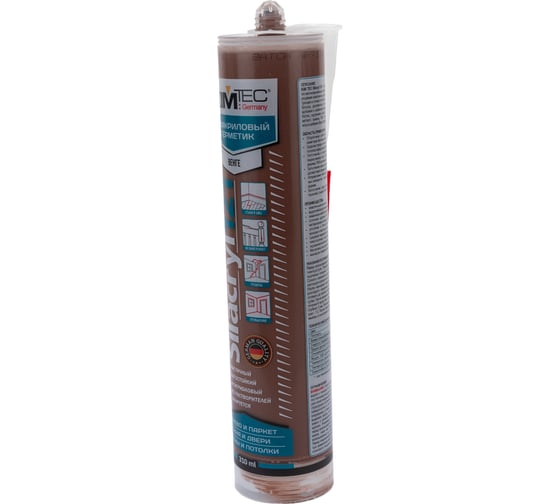 Силакриловый герметик KIM TEC Silacryl 121 венге, 310 мл 02-04-77