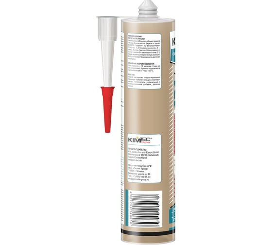 Силакриловый герметик KIM TEC Silacryl 121 темный дуб, 310 мл 02-04-74