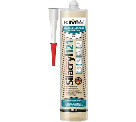 Силакриловый герметик KIM TEC Silacryl 121 бук, 310 мл 02-04-79