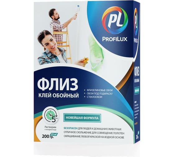 Обойный клей Профилюкс ФЛИЗЕЛИН 200г МП00-000268 1
