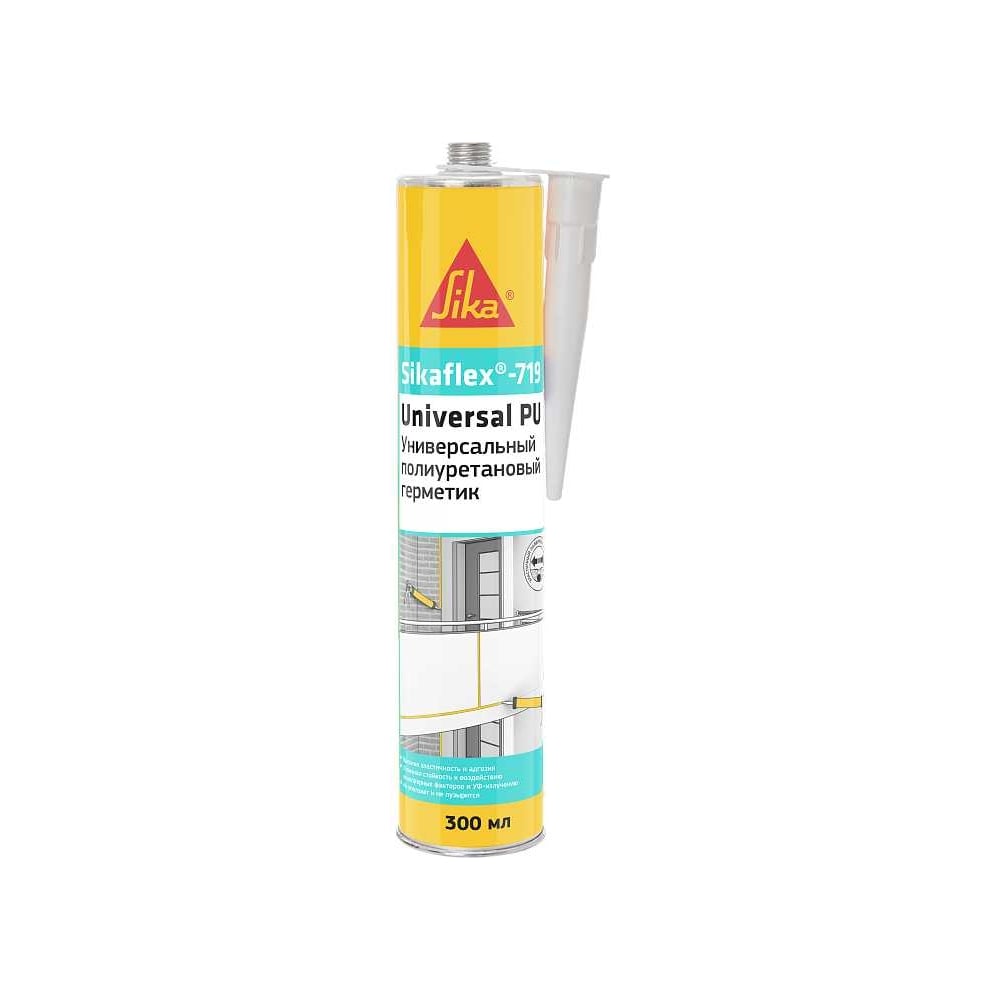 Универсальный эластичный полиуретановый герметик SIKA Flex-719 ...
