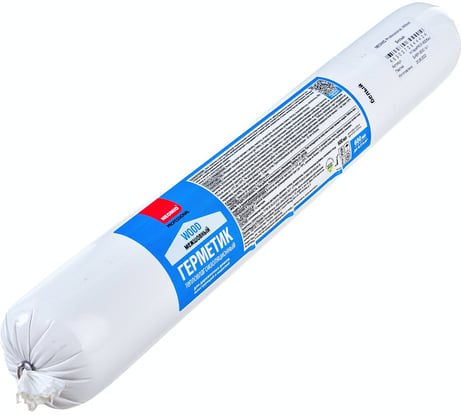 Строительный герметик NEOMID Professional файл-пакет 600 мл, белый Н -ГермPROF-600/бел
