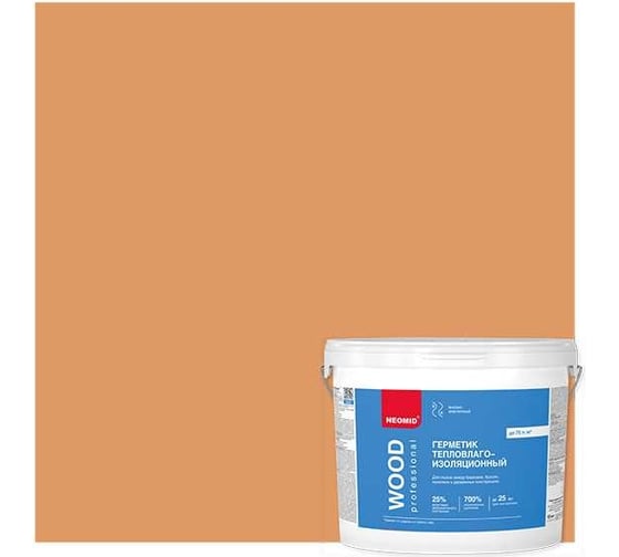 Строительный герметик NEOMID Professional ведро 15 кг, ведро, медовый Н-ГермPROFF-15/мед