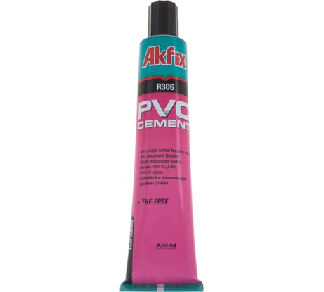 Клей для ПВХ Akfix R306 50 гр PA005