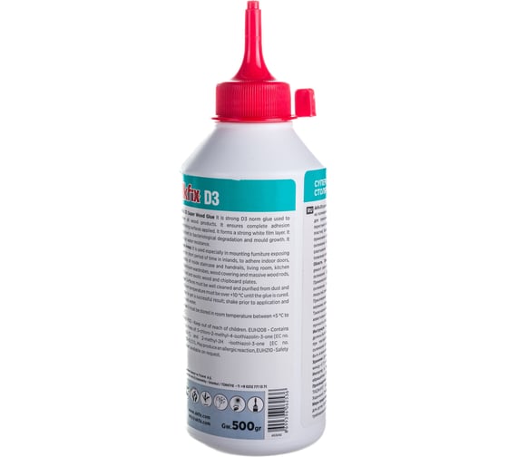 Клей ПВА Akfix D3, 500 гр AS3242
