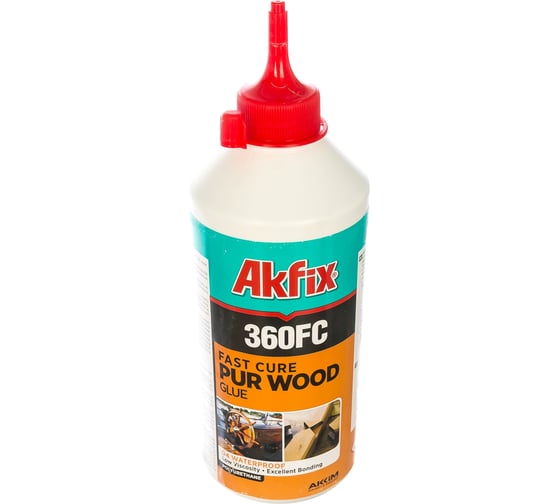 Полиуретановый быстросхватывающийся клей для дерева Akfix 360FC D4, 560 гр GA362 1