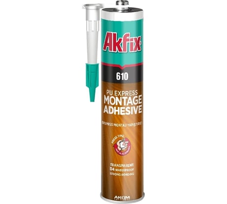 Полиуретановый экспресс клей Akfix 610 310 мл GA400