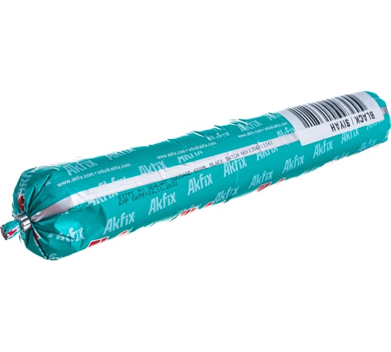 Полиуретановый строительный герметик Akfix P635 35 Шор, черный, 600 мл AA663