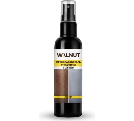 Преобразователь ржавчины WALNUT прозрачный, 200 мл WLN0363