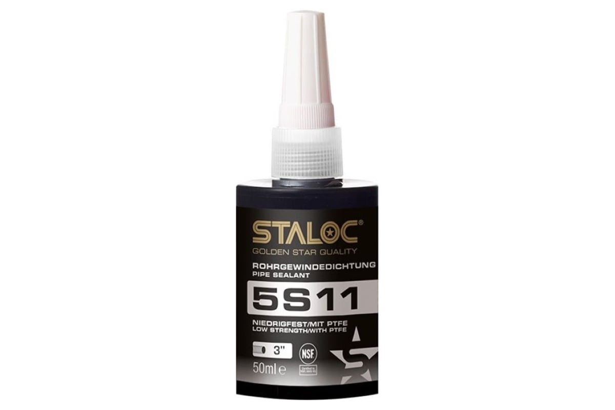 Резьбовой анаэробный герметик низкой прочности STALOC 5s11 50 мл .