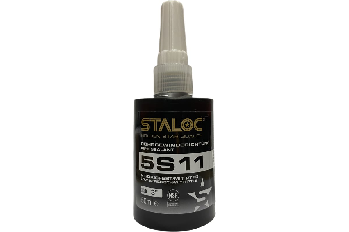 Резьбовой анаэробный герметик низкой прочности STALOC 5s11 50 мл .