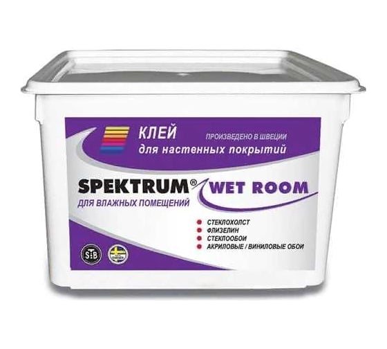 Клей SPEKTROS Wet Room 5 л 56087