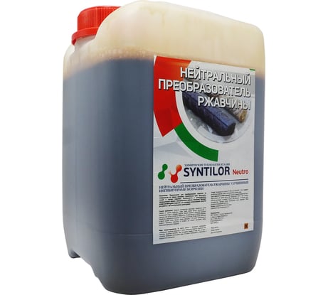 Нейтральный преобразователь ржавчины Syntilor Neutro 5кг 1040