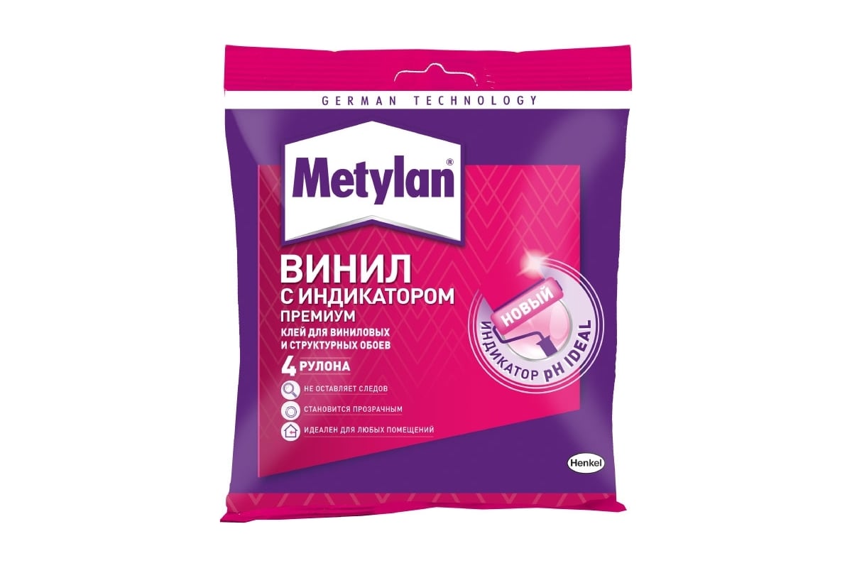 Клей для обоев metylan винил премиум