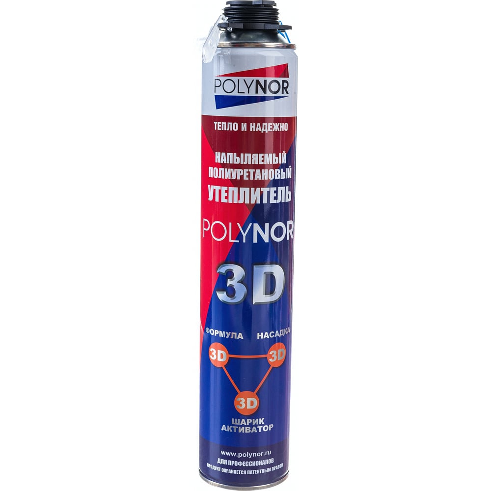Напыляемый полиуретановый утеплитель Polynor 3D ПБ000000038 - выгодная ...
