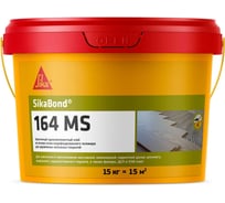 Эластичный клей для деревянных напольных покрытий на основе СМП SIKA Bond-164 MS Ведро 15КГ 762814