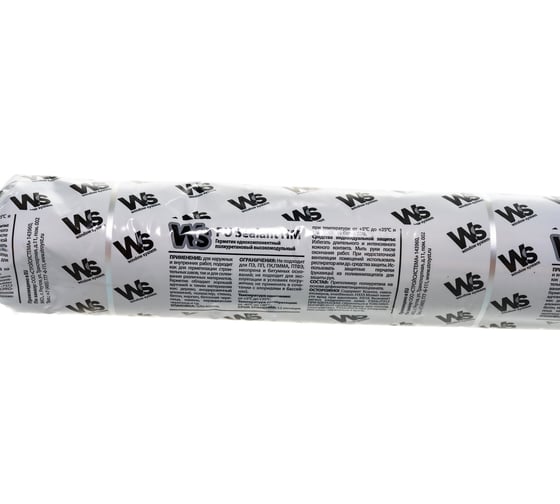 Полиуретановый высокомодульный герметик WINDOW SYSTEM PU HM, белый RAL 9010, 600 ml WSPUSW600