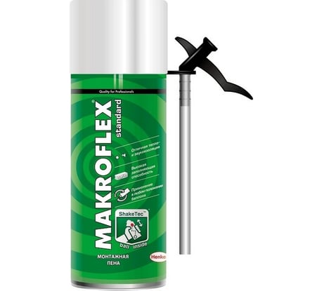 Монтажная пена Makroflex SHAKETEC Стандарт 0,3л тов-157858