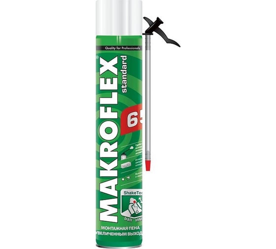 Монтажная пена Makroflex SHAKETEC Стандарт 65 0,8л тов-167252